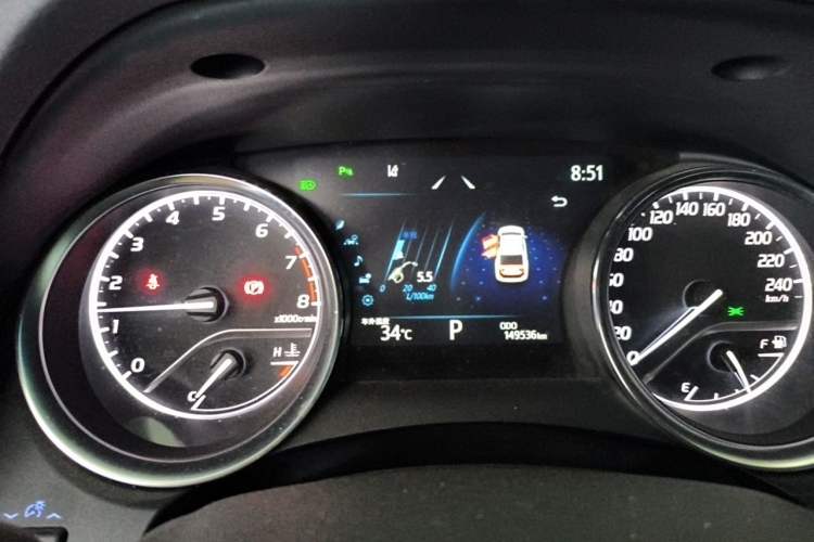 Used Toyota Camry 2021 2.0G Luxury Edition Instrument Cluster