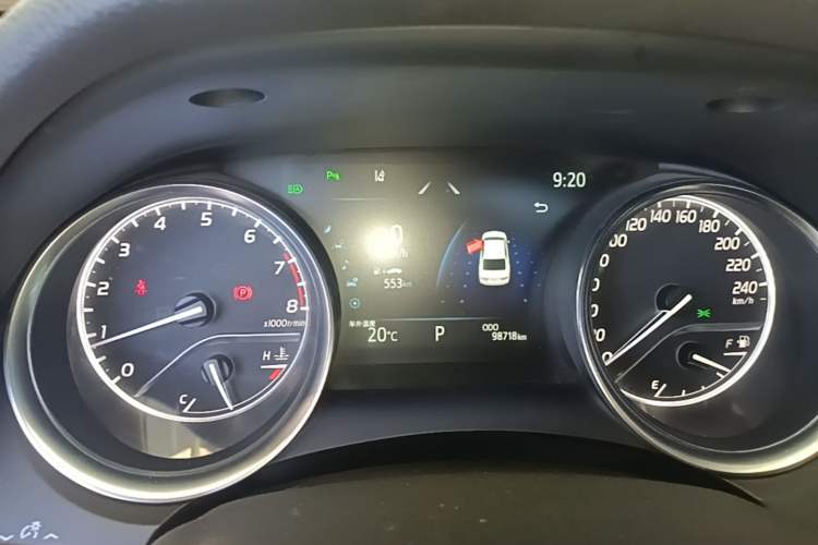 Used Toyota Camry 2021 2.0G Luxury Edition Instrument Cluster