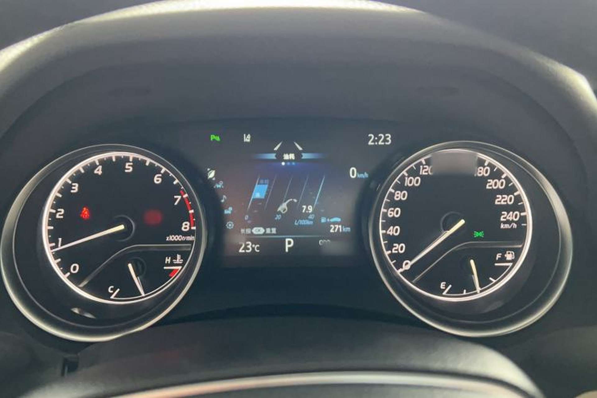 Used Toyota Camry 2021 2.0G Luxury Edition Instrument Cluster