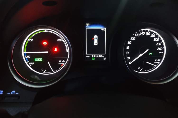 Used Toyota Camry 2021 Dual-Motor 2.5 HGVP Leading Edition Odometer Close Up