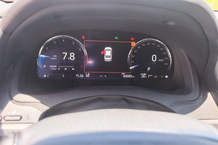 Used Toyota Camry 2021 2.5G Luxury Edition Odometer Close Up