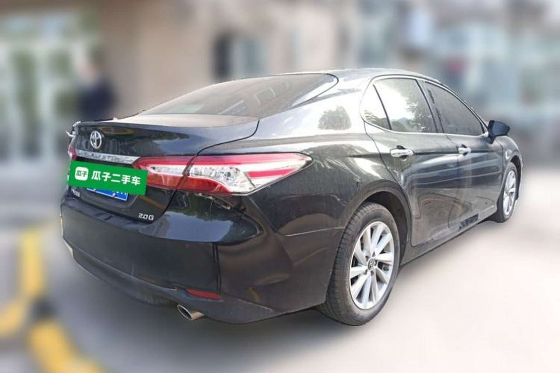 Used Toyota Camry 2021 2.0G Luxury Edition Rear Right 45 Deg