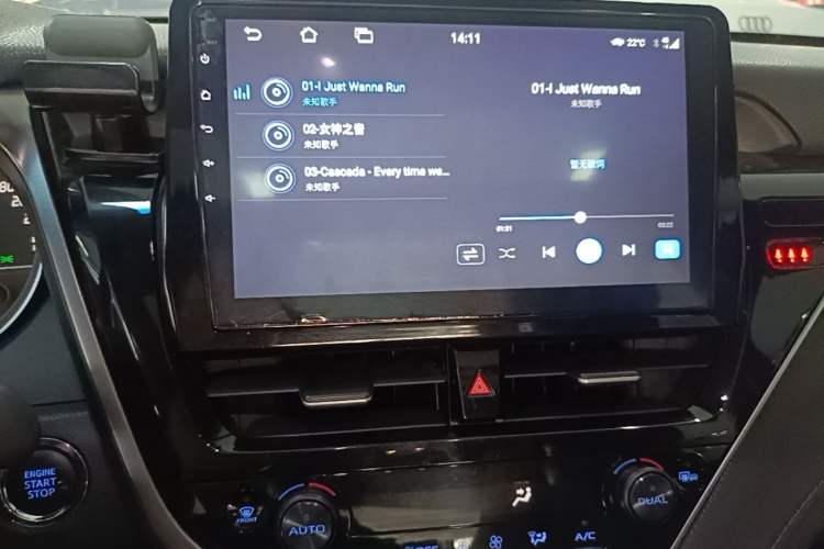 Used Toyota Camry 2021 2.0G Luxury Edition Audio And AC Panel