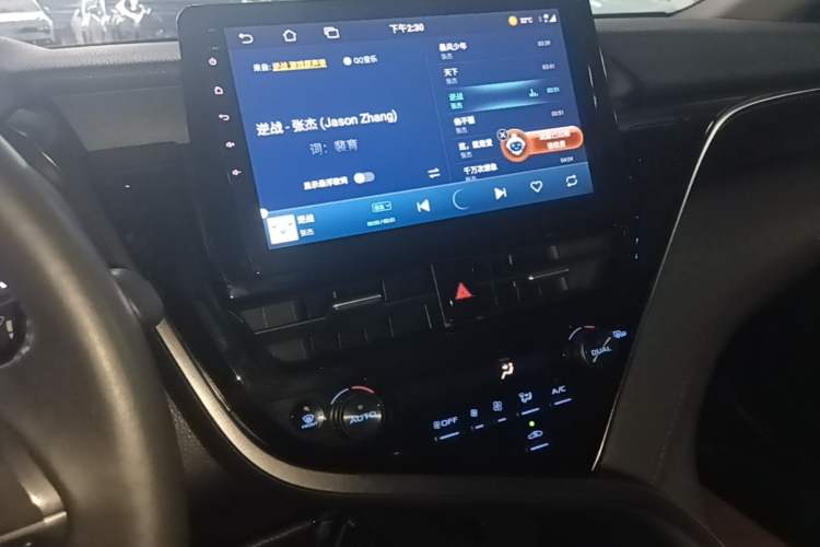Used Toyota Camry 2021 Dual-Motor 2.5HG Luxury Edition Audio And AC Panel