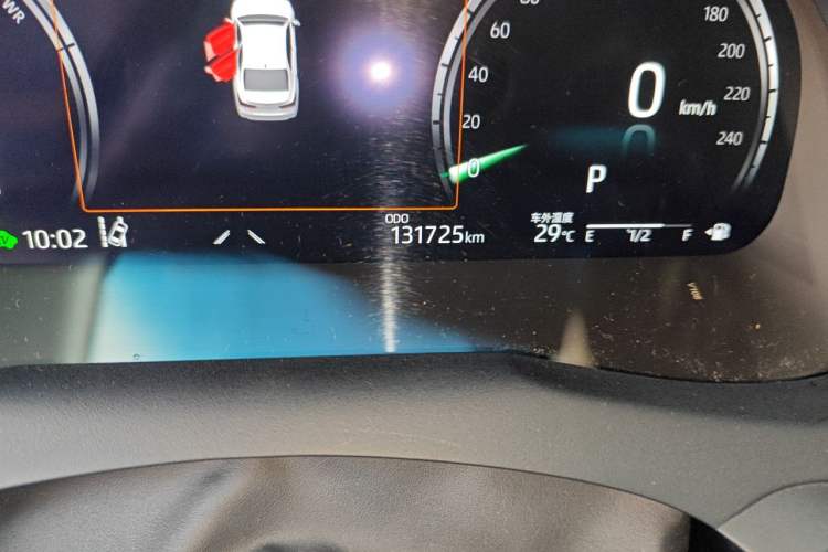 Used Toyota Camry 2021 Dual-Motor 2.5HG Luxury Edition Odometer Close Up
