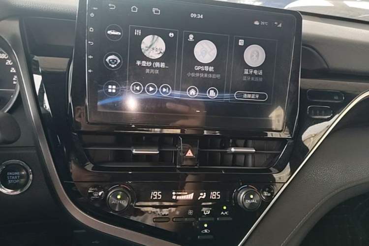 Used Toyota Camry 2021 2.0G Luxury Edition Audio And AC Panel