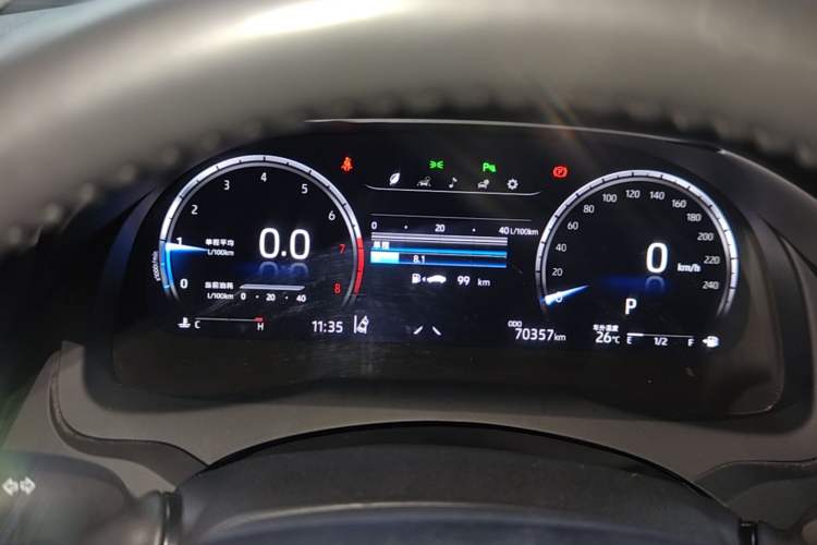 Used Toyota Camry 2021 2.5G Luxury Edition Instrument Cluster