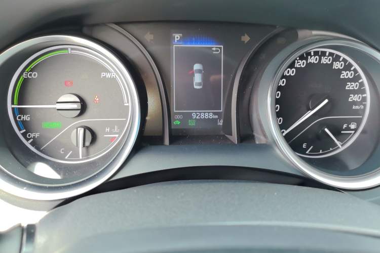 Used Toyota Camry 2021 Dual-Motor 2.5 HGVP Leading Edition Odometer Close Up