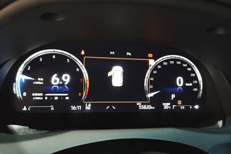 Used Toyota Camry 2022 2.5S Knight Edition Instrument Cluster