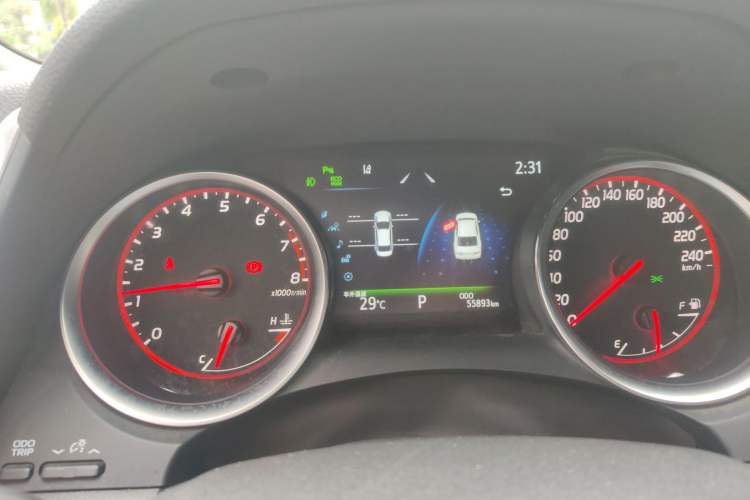Used Toyota Camry 2022 2.0S Knight Edition Instrument Cluster