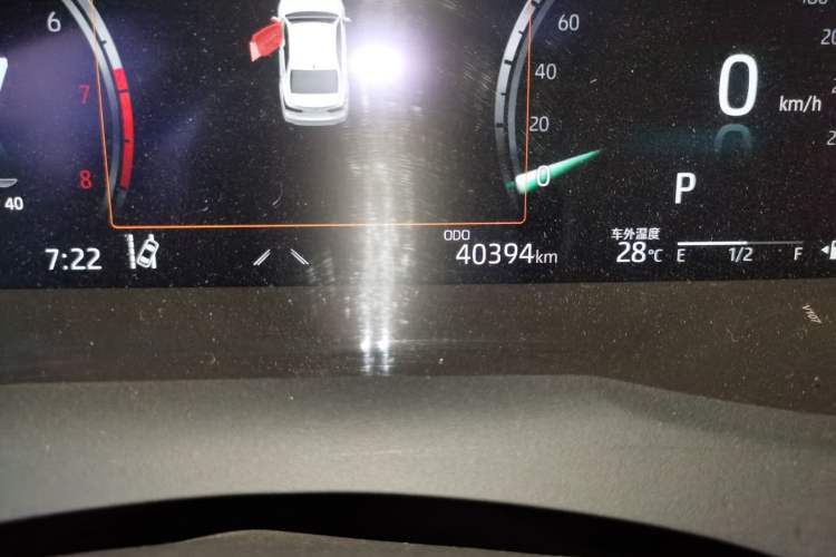 Used Toyota Camry 2022 2.5S Knight Edition Odometer Close Up