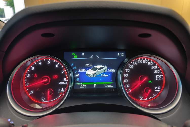Used Toyota Camry 2022 2.0S Knight Edition Odometer Close Up