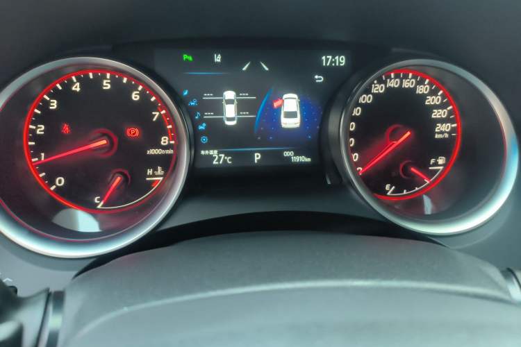 Used Toyota Camry 2022 2.0S Knight Edition Odometer Close Up