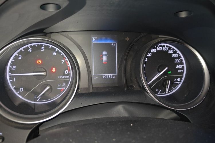 Used Toyota Camry 2022 2.0GVP Premier Edition Odometer Close Up