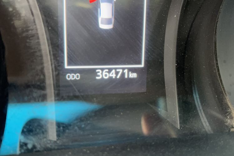 Used Toyota Camry 2022 2.0GVP Premier Edition Odometer Close Up