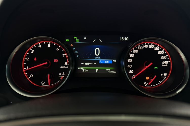 Used Toyota Camry 2022 2.0S Knight Edition Odometer Close Up