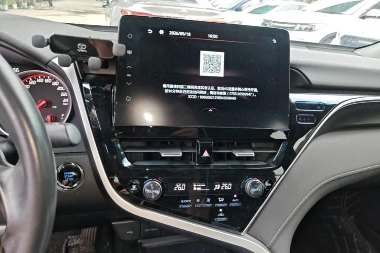 Used Toyota Camry 2022 2.0S Knight Edition Audio And AC Panel