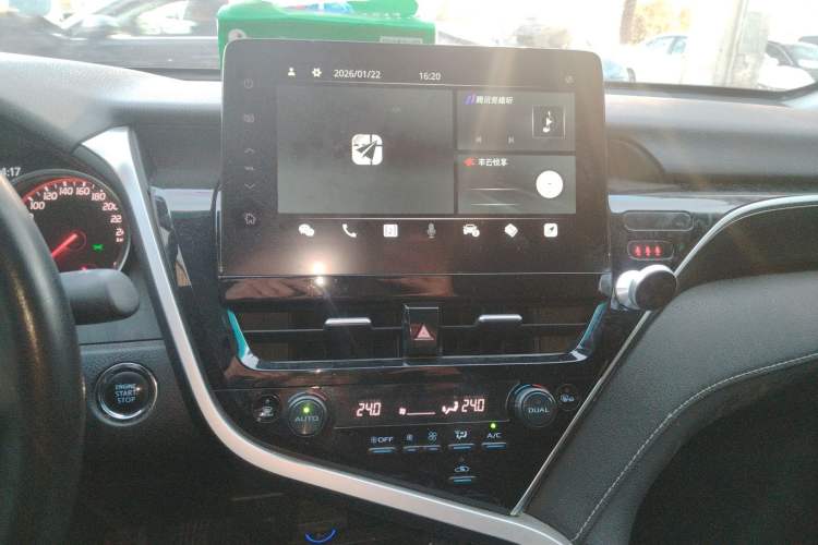 Used Toyota Camry 2022 2.0S Knight Edition Audio And AC Panel