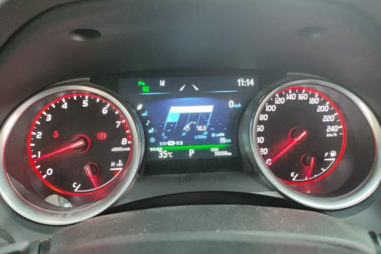 Used Toyota Camry 2022 2.0S Knight Edition Instrument Cluster