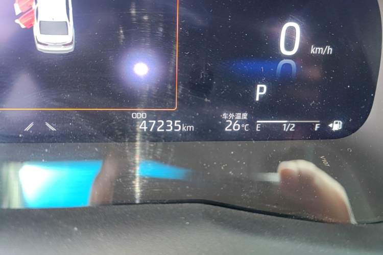 Used Toyota Camry 2022 2.5S Knight Edition Odometer Close Up