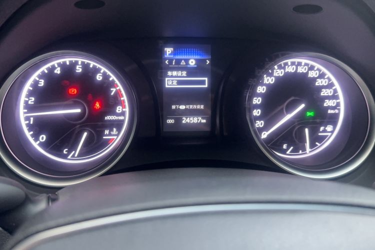 Used Toyota Camry 2022 2.0GVP Premier Edition Odometer Close Up