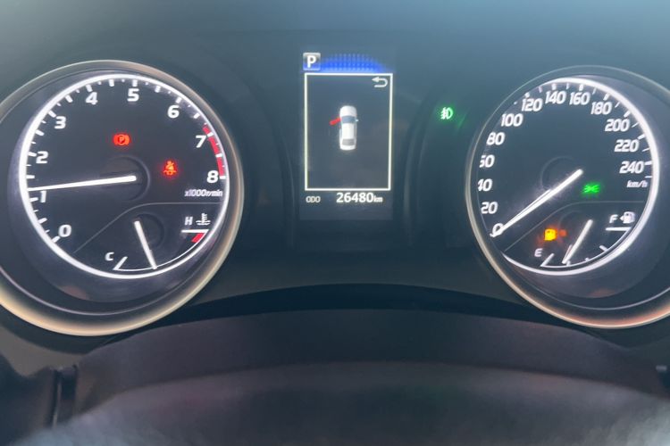 Used Toyota Camry 2022 2.0GVP Premier Edition Odometer Close Up