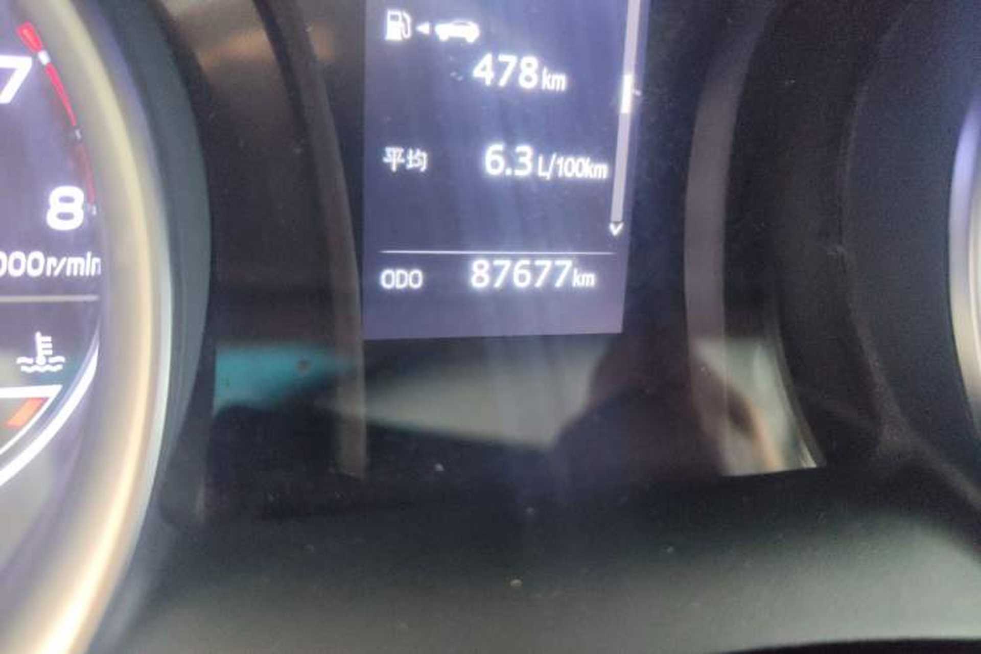 Used Toyota Camry 2022 2.0GVP Premier Edition Odometer Close Up