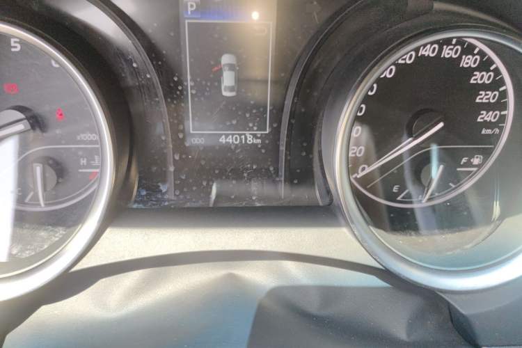 Used Toyota Camry 2022 2.0GVP Premier Edition Odometer Close Up