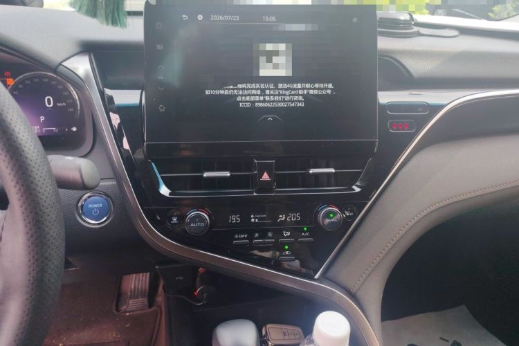 Used Toyota Camry 2023 Dual-Motor 2.5HG Luxury Edition Audio And AC Panel