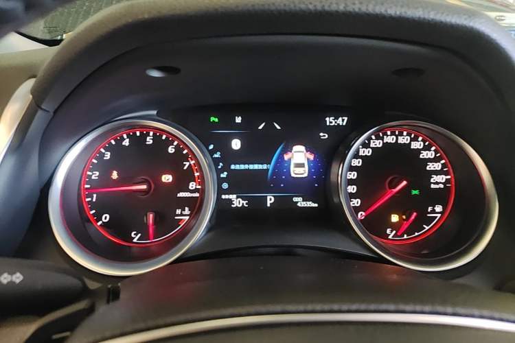 Used Toyota Camry 2023 2.0S Knight Edition Instrument Cluster
