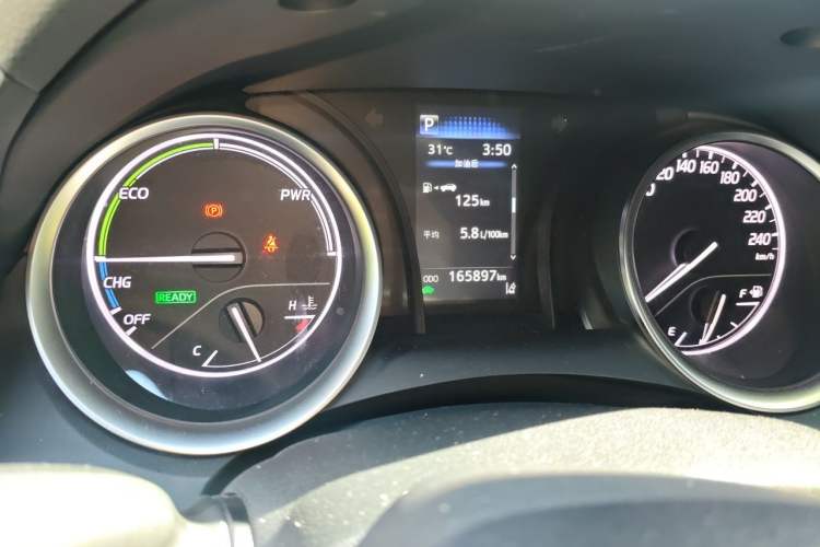 Used Toyota Camry 2023 Dual-Motor 2.5 HGVP Leading Edition Odometer Close Up