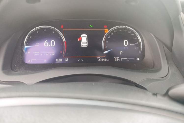 Used Toyota Camry 2023 2.5G Luxury Edition Odometer Close Up