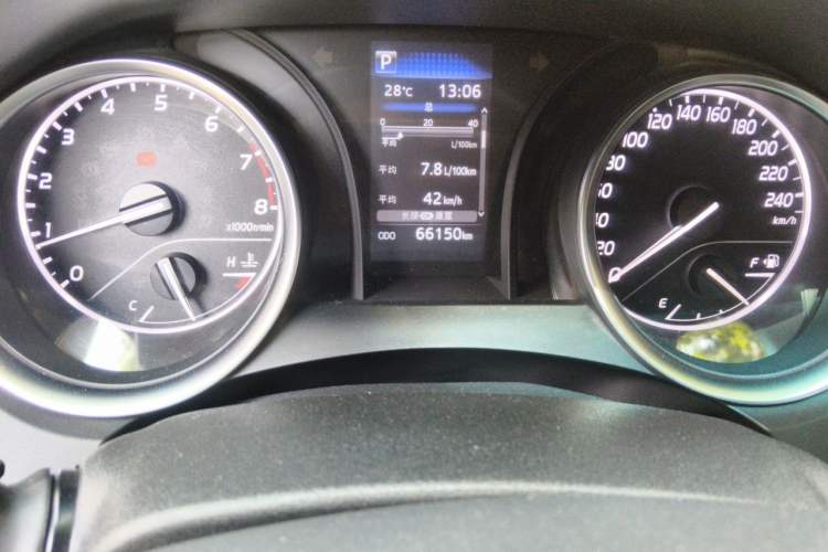 Used Toyota Camry 2023 2.0GVP Premier Edition Odometer Close Up