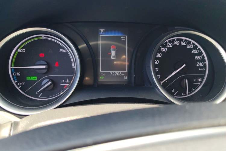 Used Toyota Camry 2023 Dual-Motor 2.5 HGVP Leading Edition Odometer Close Up