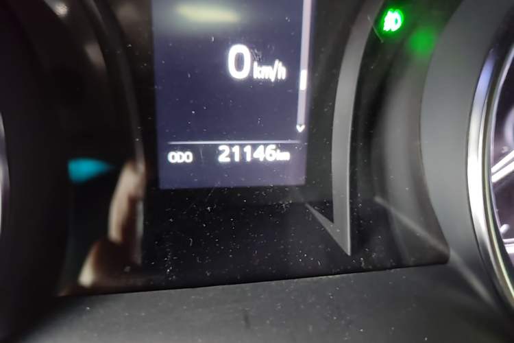 Used Toyota Camry 2023 2.0GVP Premier Edition Odometer Close Up