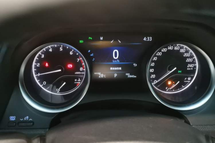 Used Toyota Camry 2023 2.0G Luxury Edition Instrument Cluster