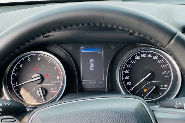 Used Toyota Camry 2023 2.0GVP Premier Edition Odometer Close Up