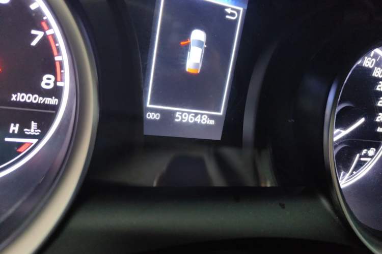 Used Toyota Camry 2023 2.0GVP Premier Edition Odometer Close Up