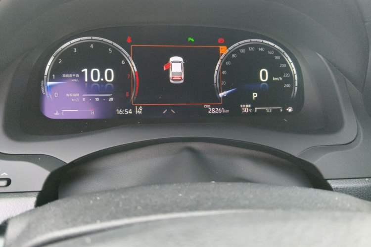 Used Toyota Camry 2023 2.5S Knight Edition Odometer Close Up