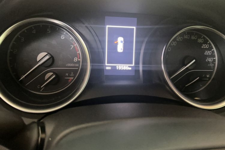 Used Toyota Camry 2023 2.0GVP Premier Edition Odometer Close Up