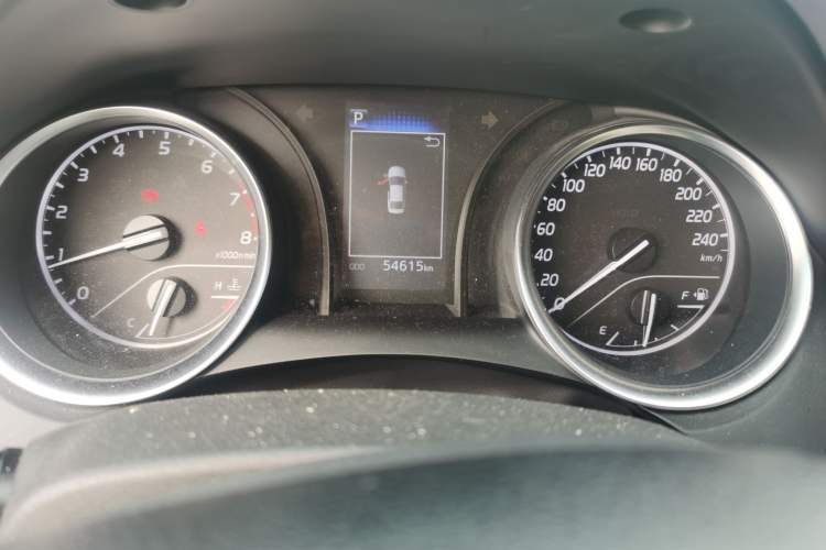 Used Toyota Camry 2023 2.0GVP Premier Edition Odometer Close Up