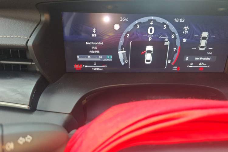 Used Toyota Camry 2024 2.0G Prestige Edition Odometer Close Up