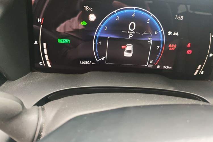 Used Toyota Camry 2024 Dual-Motor 2.0 HGVP Luxury Edition Odometer Close Up