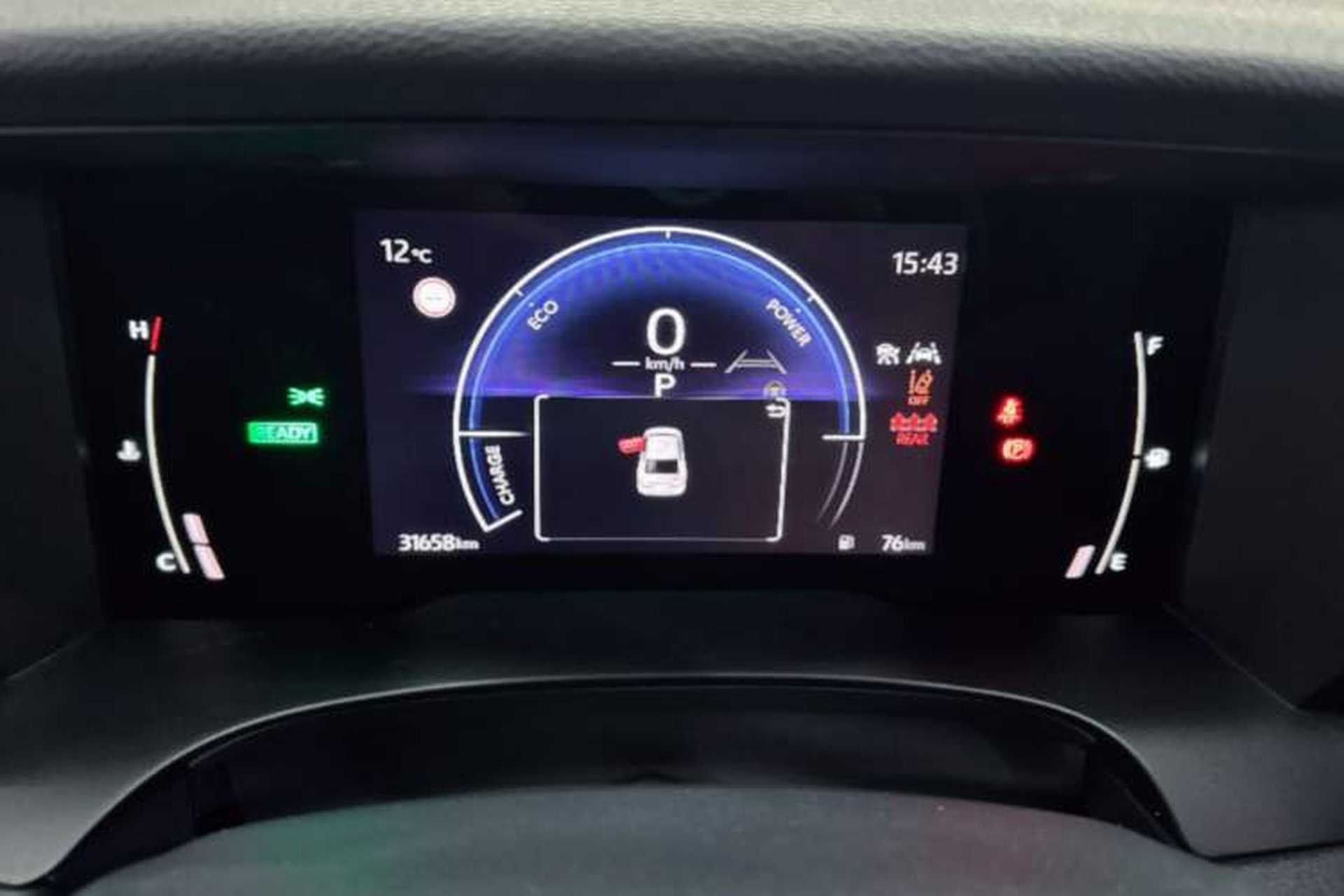 Used Toyota Camry 2024 Dual-Motor 2.0 HGVP Luxury Edition Odometer Close Up