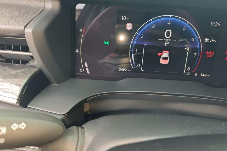 Used Toyota Camry 2024 2.0 GVP Luxury Edition Odometer Close Up
