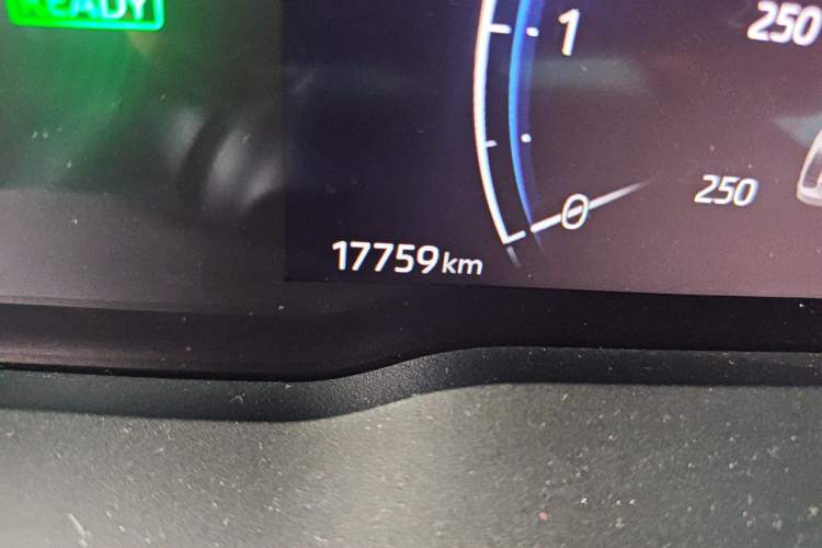 Used Toyota Camry 2024 Dual-Motor 2.0 HGVP Luxury Edition Odometer Close Up
