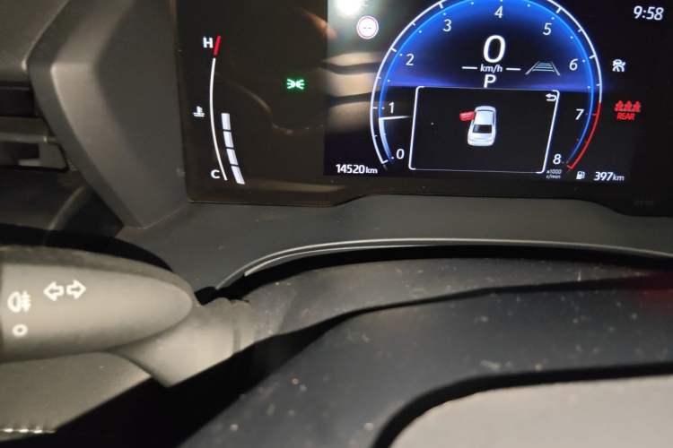 Used Toyota Camry 2024 2.0 GVP Luxury Edition Odometer Close Up