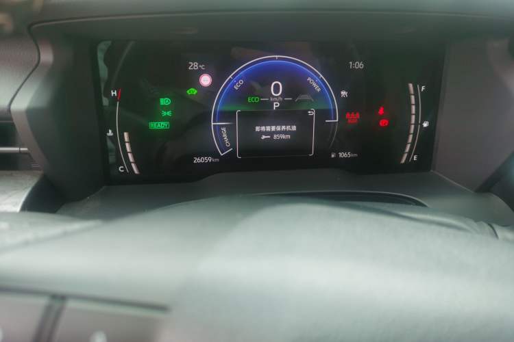 Used Toyota Camry 2024 Dual-Motor 2.0 HGVP Luxury Edition Odometer Close Up