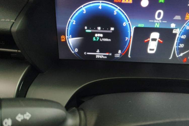 Used Toyota Camry 2024 2.0S Sport Edition Odometer Close Up