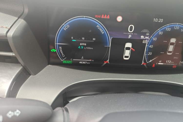 Used Toyota Camry 2024 Dual-Motor 2.0 HG Premium Edition Odometer Close Up